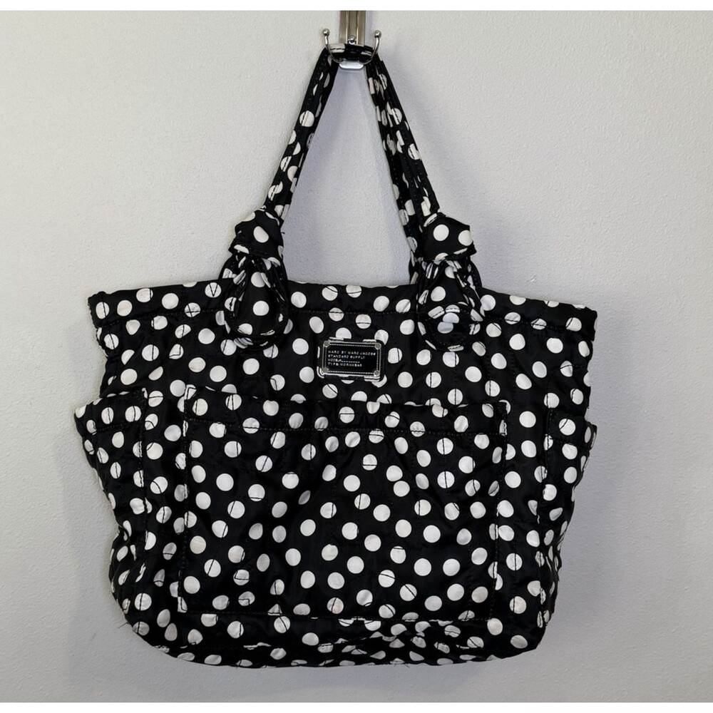 Marc By Marc Jacobs Large Polka Dot Messenger Tote Diaper Bag